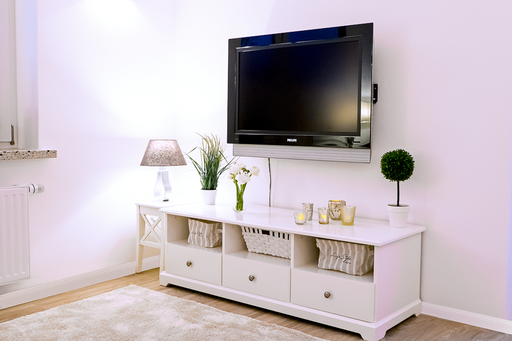 Plasma Fernseher im Wohnzimmer